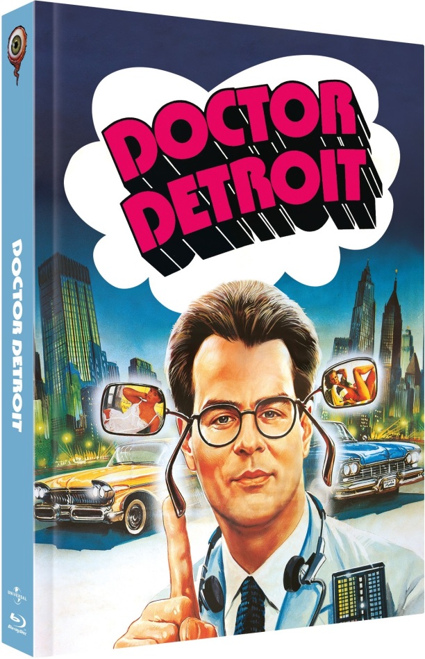 Dr. Detroit (1983) Cover B, Limited Edition, Mediabook, Blu-ray + DVD