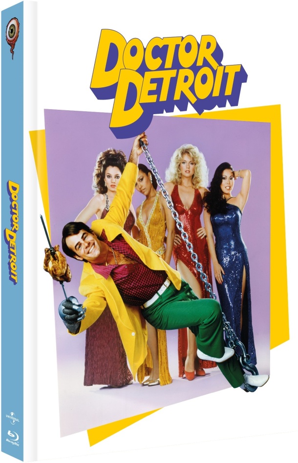 Dr. Detroit (1983) Cover C, Limited Edition, Mediabook, Blu-ray + DVD