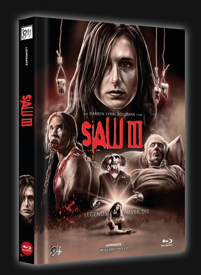 Saw 3 (2006) Cover B, Director's Cut, Limited Edition, Mediabook