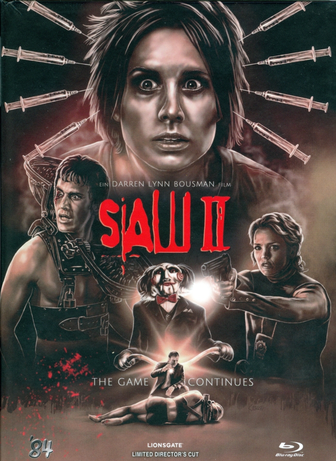 Saw 2 (2005) Cover B, Director's Cut, Limited Edition, Mediabook