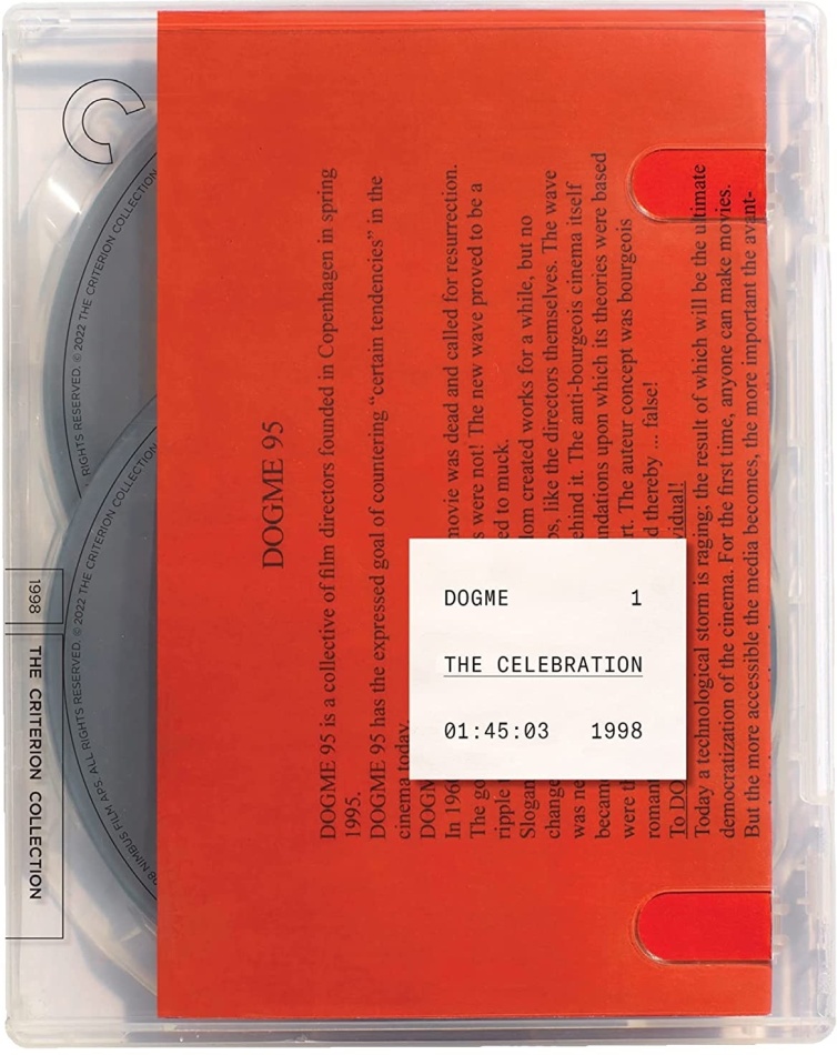 The Celebration (1998) Criterion Collection, 2 Blu-rays