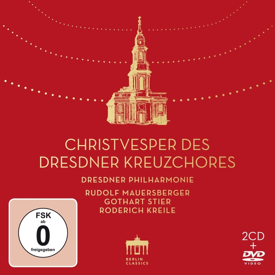 Dresdner Kreuzchor - Christvesper Des Dresdner Kreuzchores CD + DVD