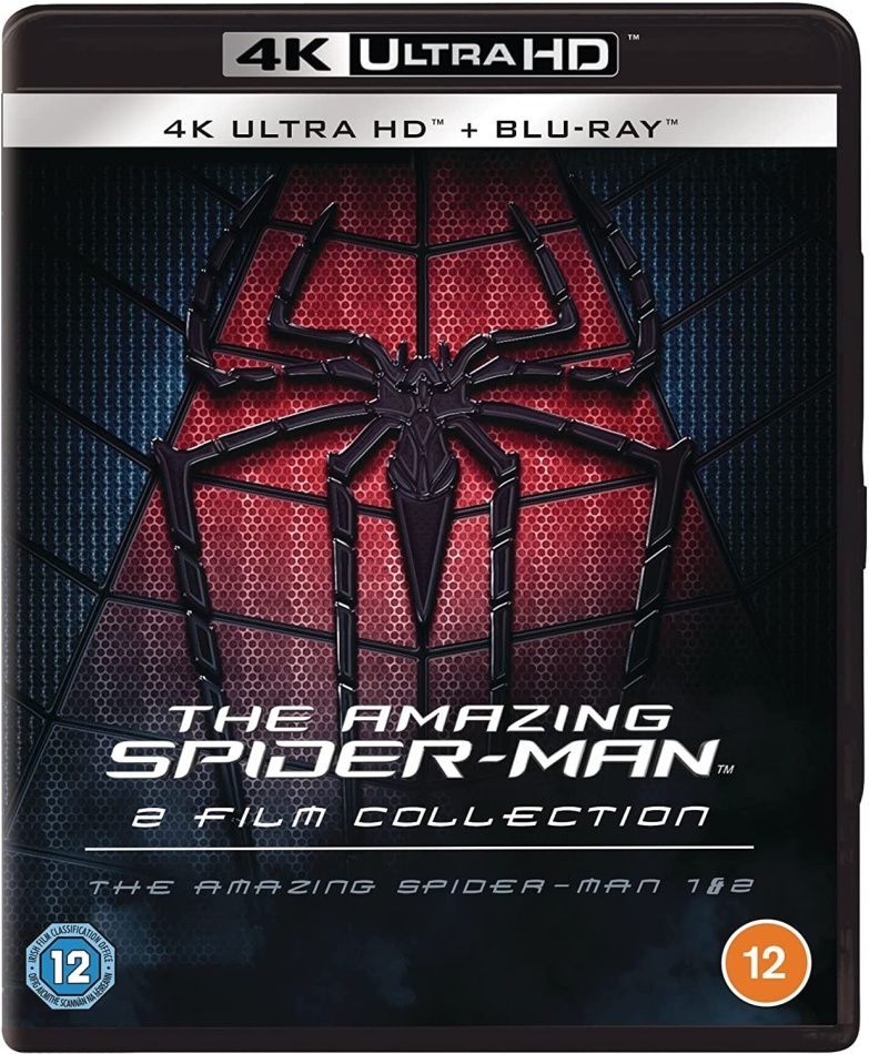 The Amazing Spider-Man 1+2 - 2 Film Collection 2 4K Ultra HDs + 2 Blu-rays