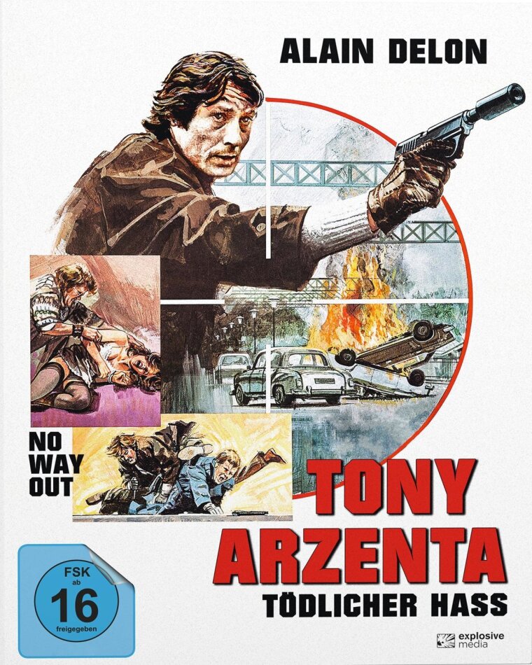 Tony Arzenta - Tödlicher Hass (1973) Cover B, Mediabook, 2 Blu-rays