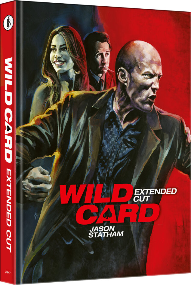 Wild Card (2015) Cover A, Extended Cut, Limited Edition, Mediabook, Blu-ray + DVD