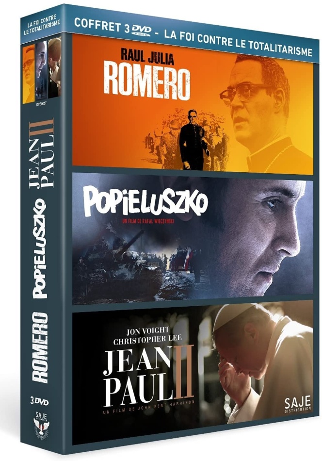 La Foi contre Le Totalitarisme - Romero / Popieluszko / Jean-Paul II 3 DVDs