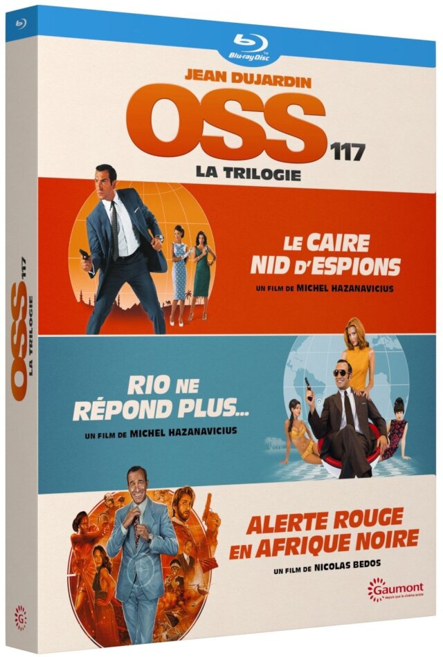 OSS 117 - La Trilogie 3 Blu-rays
