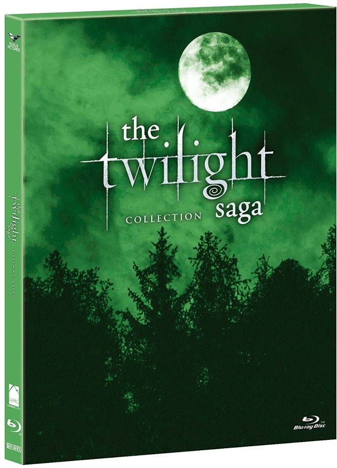 The Twilight Saga Green Box Collection, 6 Blu-rays