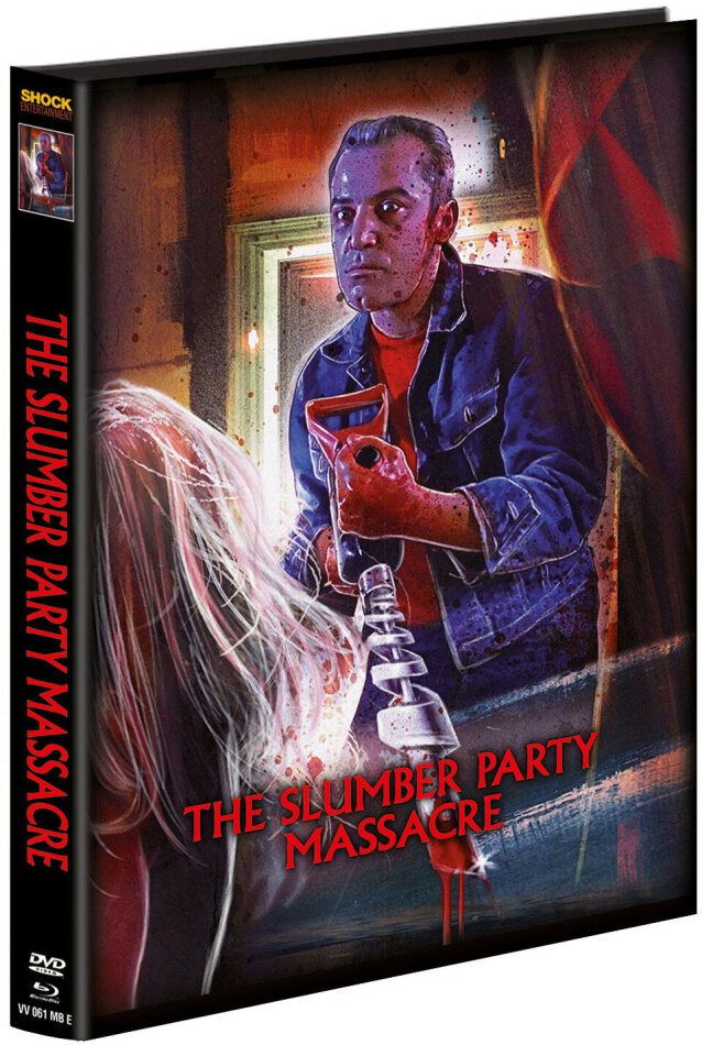 The Slumber Party Massacre (1982) Cover E, Limited Edition, Mediabook, Blu-ray + DVD