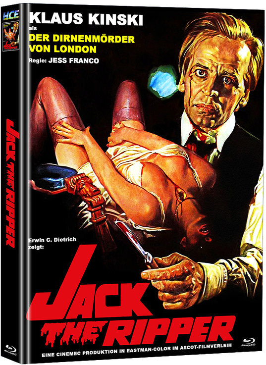 Jack the Ripper (1976) Cover A, Limited Edition, Mediabook, Uncut