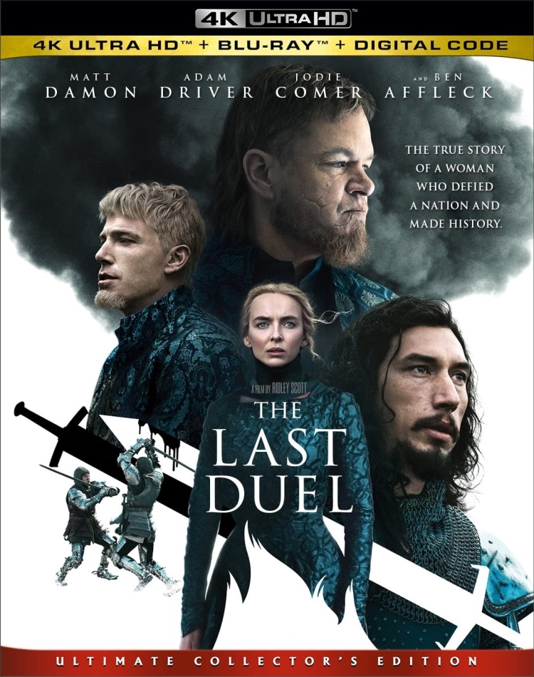 The Last Duel (2021) Ultimate Collector's Edition, 4K Ultra HD + Blu-ray