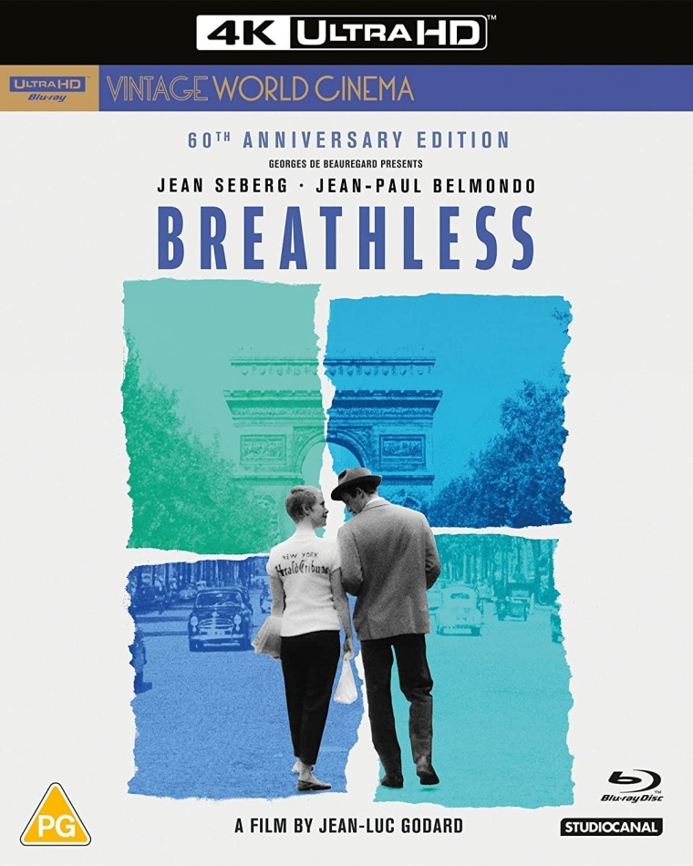 Breathless (1960) Vintage World Cinema, 60th Anniversary Edition