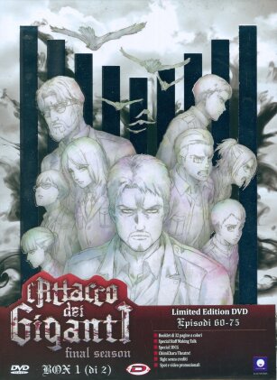 L'Attacco dei Giganti - Final Season - Box 1/3 (Custodia, Digipack, Edizione Limitata, 3 DVD)