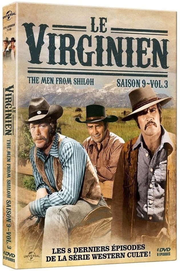 Le Virginien - Saison 9 - Vol. 3 4 DVD
