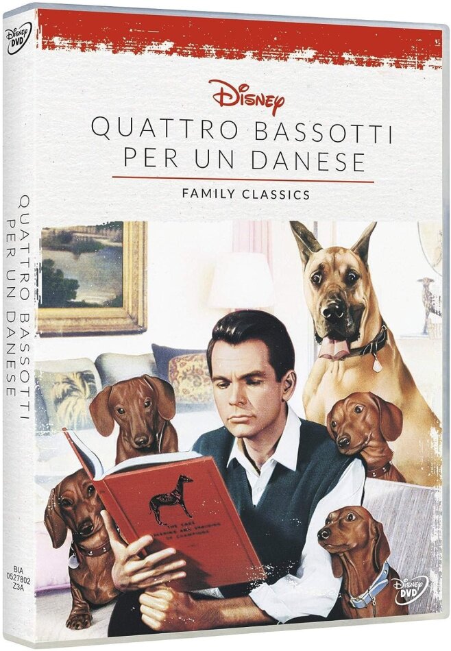 Quattro bassotti per un danese (1966) Walt Disney Family Classics, Repackaged