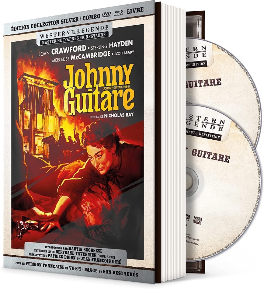 Johnny Guitare (1954) Silver Collection, Western de Légende, Digibook, Limited Edition, Blu-ray + DVD + Buch