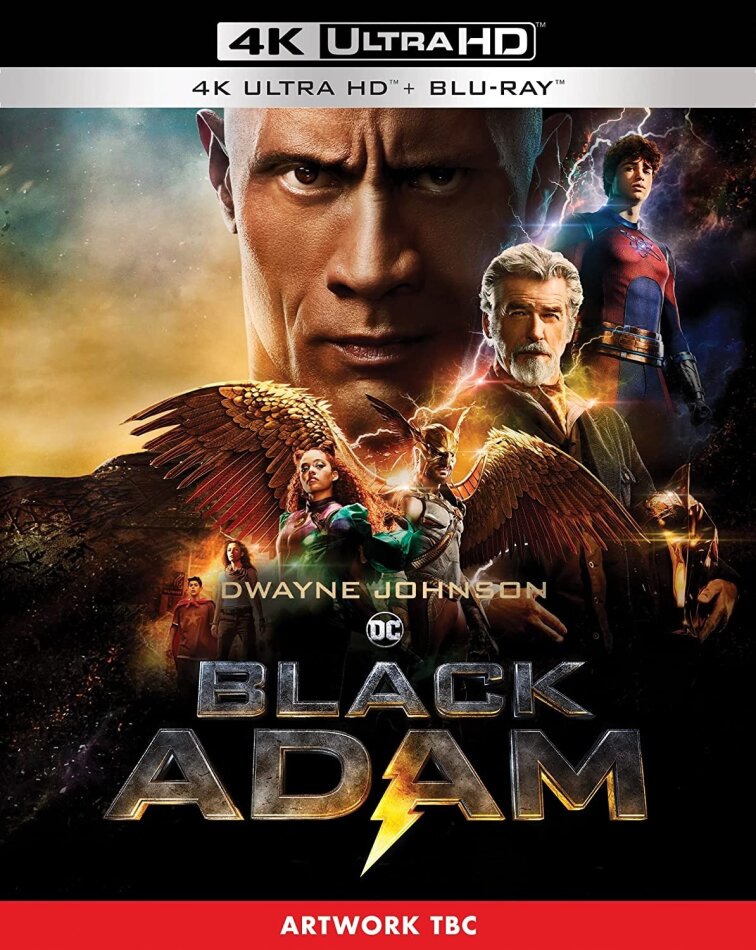 Black Adam (2022) 4K Ultra HD + Blu-ray