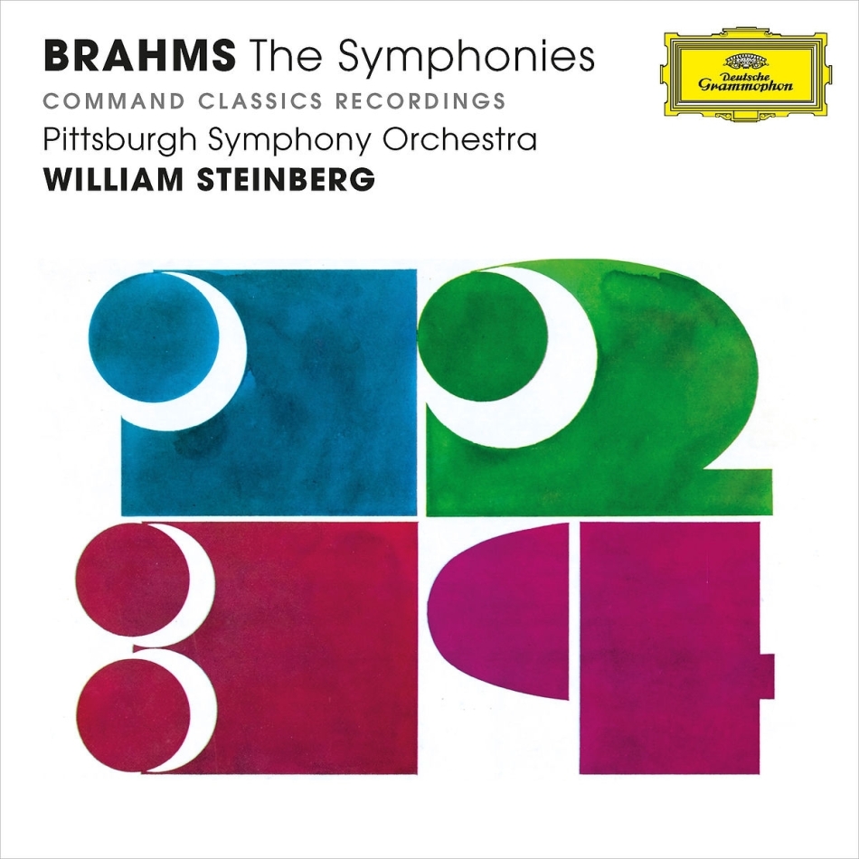 William Steinberg, Pittsburgh Symphony Orchestra & Johannes Brahms (1833-1897) - Symphonies Nos. 1 - 4 & Tragic Ouverture 3 CDs