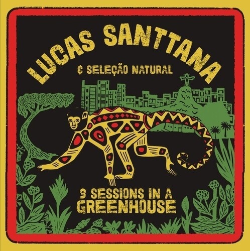 Lucas Santtana - 3 Sessions In A Greenhouse Yellow Vinyl, LP