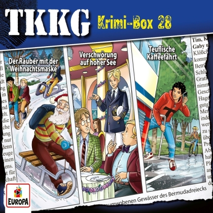 TKKG - Krimi-Box 28 (Folgen 203, 204, 205) (3 CDs)