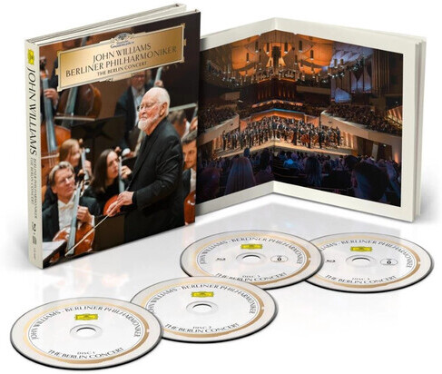 Berliner Philharmoniker & John Williams (*1932) (Komponist/Dirigent) - John Williams In Berlin 2 CDs + 2 Blu-rays