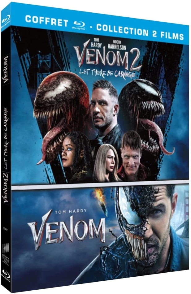 Venom (2018) / Venom 2 - Let there be Carnage (2021) 2 Blu-ray