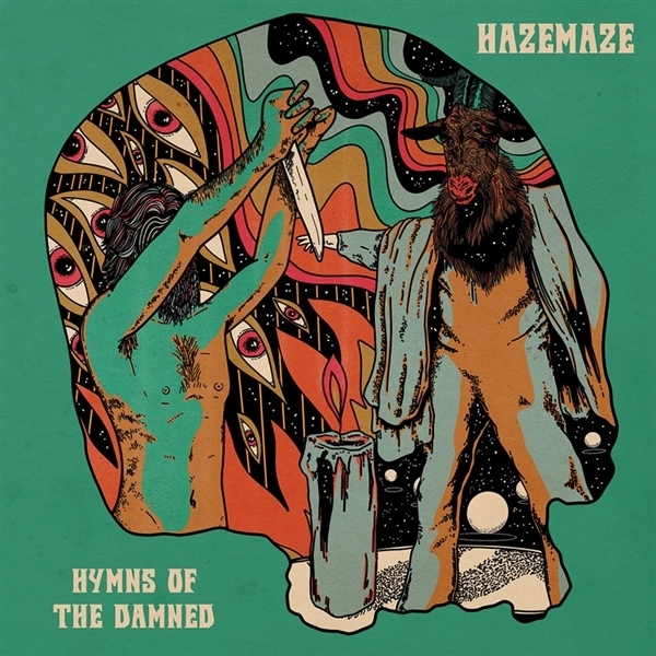 Hazemaze - Hymns Of The Damned 2022 Reissue, Heavy Psych, Limited Edition, Green Neon Vinyl, LP