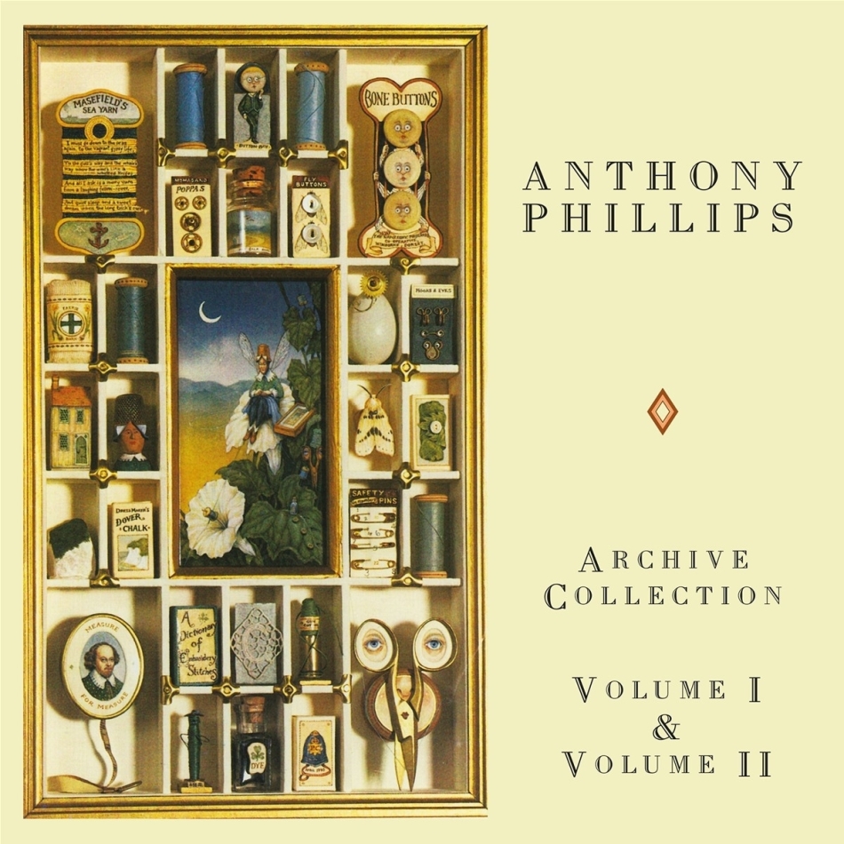 Anthony Phillips - Archive Collections Volumes I And II Boxset, Remastered, 5 CDs