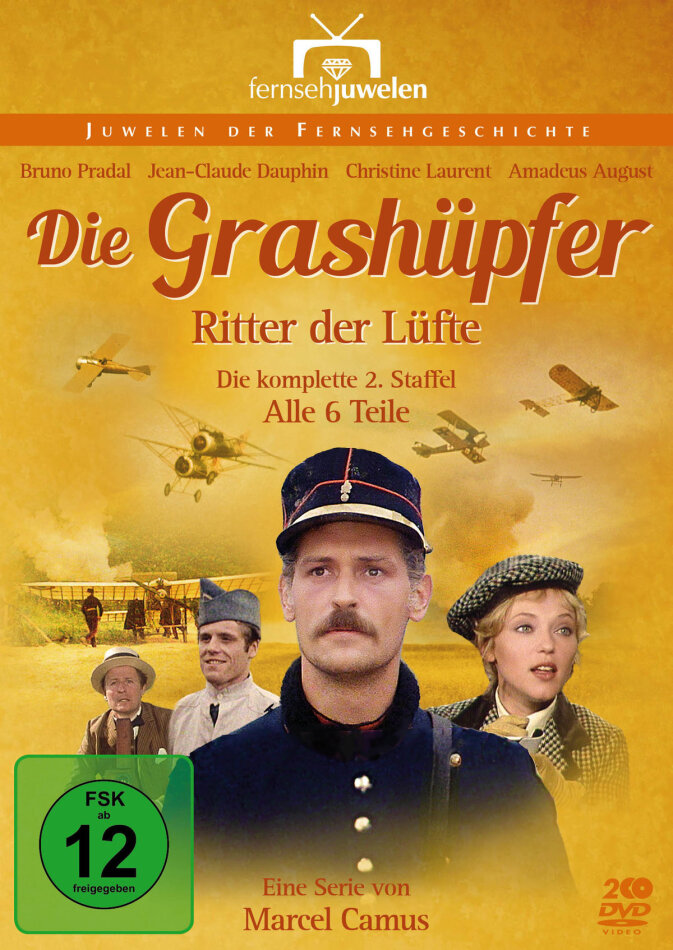 Die Grashüpfer - Ritter der Lüfte - Staffel 2 2 DVDs