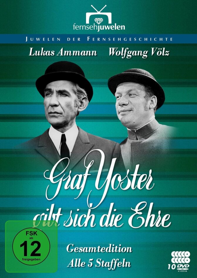 Graf Yoster gibt sich die Ehre - Gesamtedition - Staffeln 1-5 Fernsehjuwelen, 10 DVDs