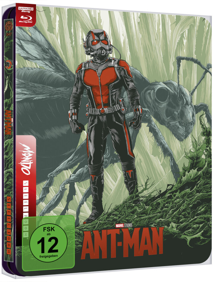 Ant-Man (2015) Mondo, Limited Edition, Steelbook, 4K Ultra HD + Blu-ray