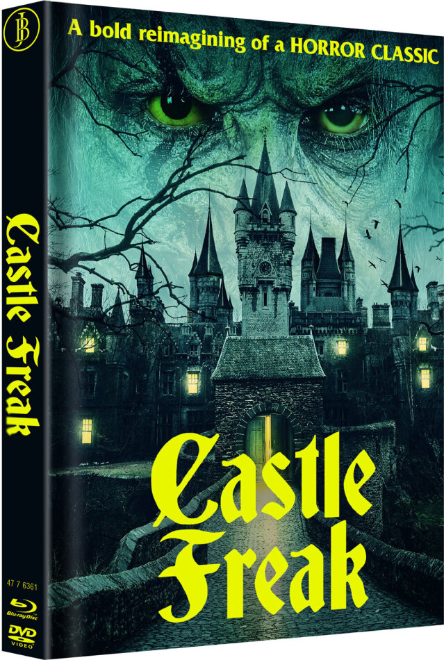Castle Freak (2020) Cover B, Limited Edition, Mediabook, Uncut, Blu-ray + DVD