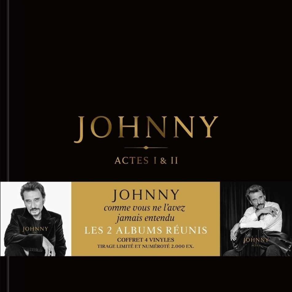 Johnny Hallyday - Johnny Acte I + Acte II 4 LP