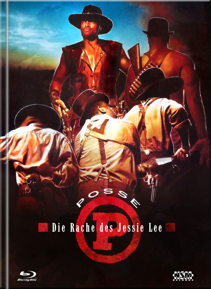 Posse - Die Rache des Jessie Lee (1993) Cover B, Limited Edition, Mediabook, Blu-ray + DVD