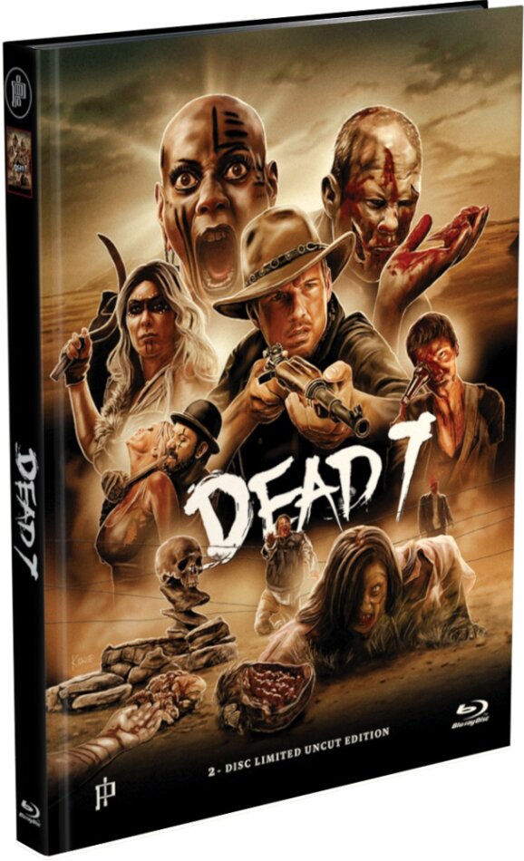 Dead 7 (2016) Limited Edition, Mediabook, Uncut, Blu-ray + DVD