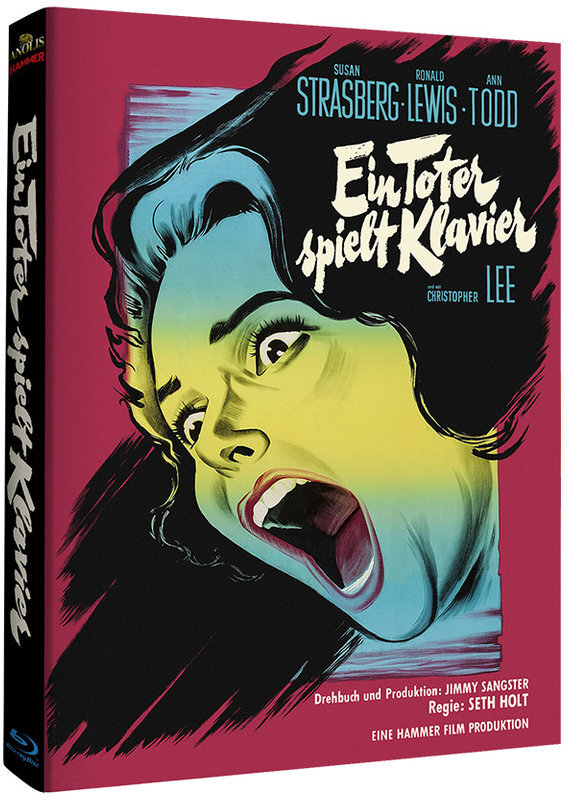 Ein toter spielt Klavier (1961) Cover A, Hammer Edition, s/w, Limited Edition, Mediabook