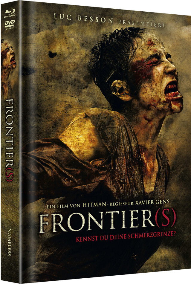 Frontiers (2007) Cover E, Wattiert, Limited Edition, Mediabook, Uncut, Blu-ray + DVD