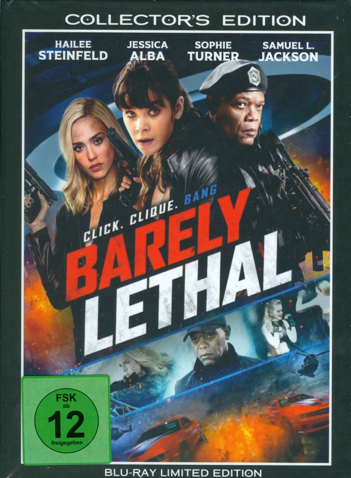 Barely Lethal (2015) Cover B, Limited Collector's Edition, Mediabook