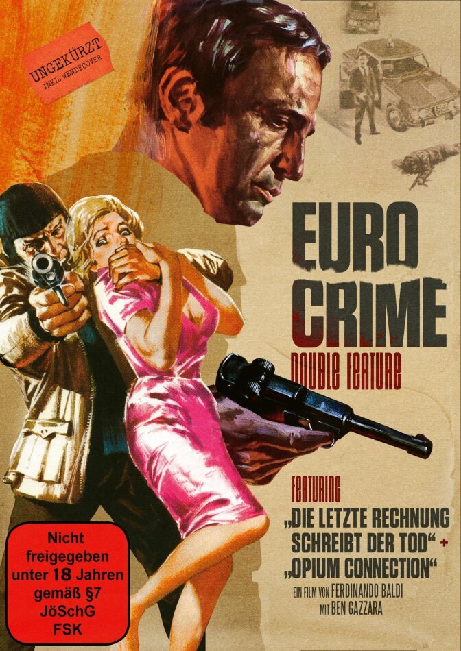 Eurocrime Double Feature - Die letzte Rechnung schreibt der Tod / Opium Connection Ungekürzte Fassung, 2 DVDs