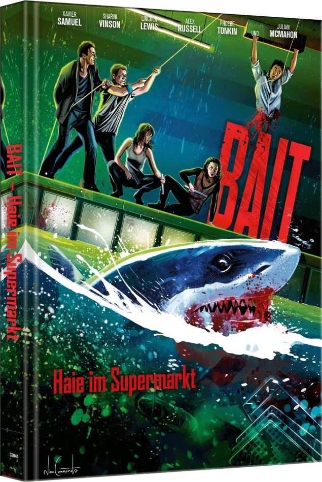 Bait - Haie im Supermarkt (2012) Cover A, Limited Edition, Mediabook, Blu-ray + DVD