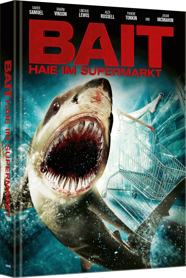 Bait - Haie im Supermarkt (2012) Cover B, Limited Edition, Mediabook, Blu-ray + DVD