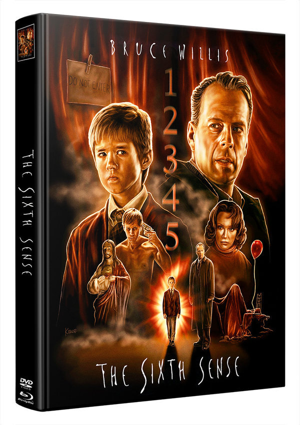 The Sixth Sense (1999) Wattiert, Limited Edition, Mediabook, Blu-ray + DVD