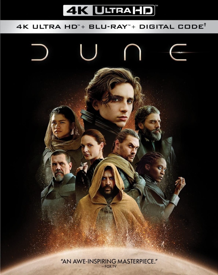 Dune - Part 1 (2021) 4K Ultra HD + Blu-ray
