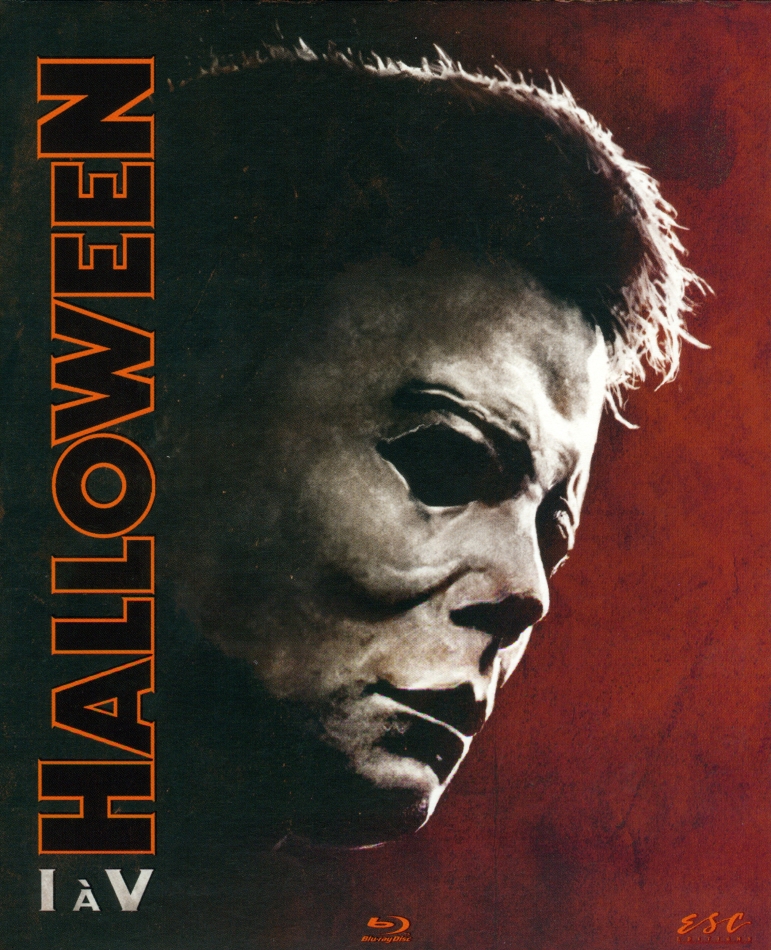 Halloween 1-5 Digipack, Limited Edition, 5 Blu-rays