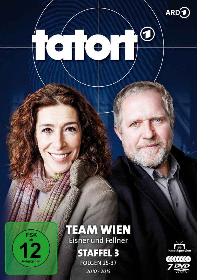 Tatort - Team Wien - Eisner und Kollegen - Staffel 3 - Folgen 25-37 7 DVDs