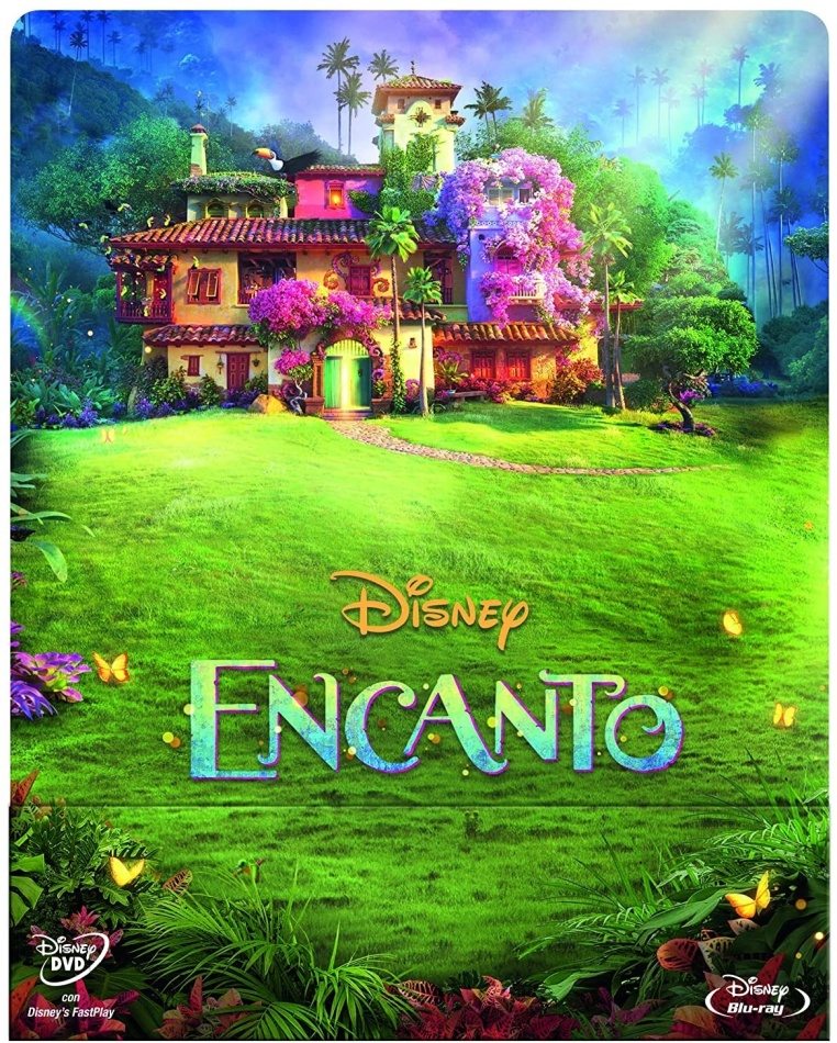Encanto (2021) Limited Edition, Steelbook, Blu-ray + DVD