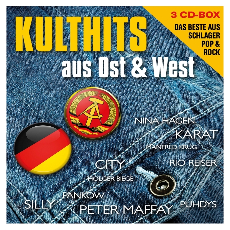 Kulthits aus Ost & West 3 CDs