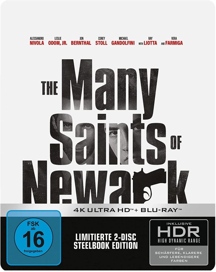 The Many Saints of Newark - A Sopranos Story (2021) Limited Edition, Steelbook, 4K Ultra HD + Blu-ray