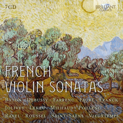 Krysia Osostowicz, Mauro Tortorelli, Kristof Barati, Ren&eacute;-Emmanuel Baton (1879-1940), Claude Debussy (1862-1918), &hellip; - French Violin Sonatas (7 CDs)