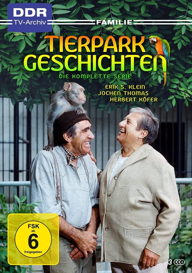 Tierparkgeschichten - Die komplette Serie DDR TV-Archiv, 3 DVDs
